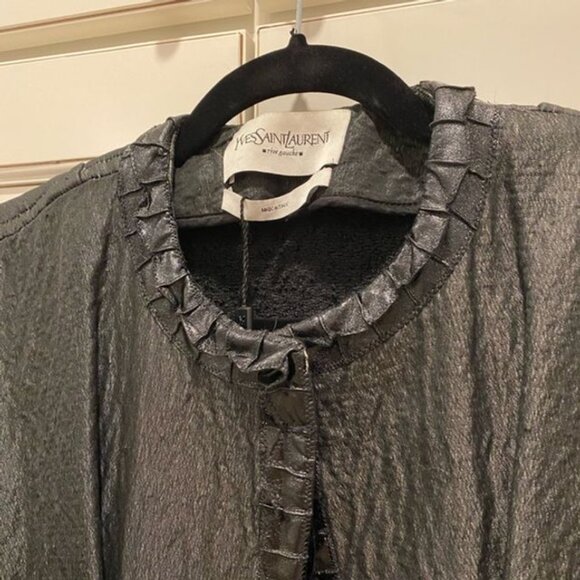 Yves Saint Laurent Rive Gauche Coat Runway - Picture 3 of 9